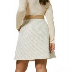 Karen Millen A line Tweed Skirt